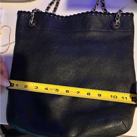 Tory Burch Marion Black Leather Swingpack/Messenger/Shoulder/Crossbody Bag - Picture 15 of 15